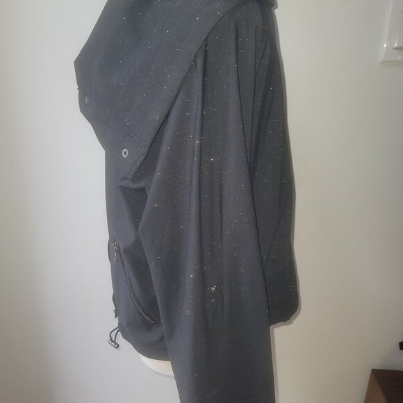 Black sparkle travel jacket - Picture 2 of 3